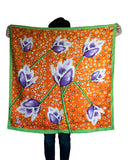 JOY Tulip Silk Twill Scarf