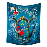 DELUGE Mermaid Fairytale Silk Twill Scarf