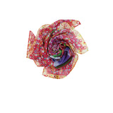 FORESEE Silk Square Scarf Neckerchief Canterbury