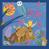 GRACE In The Forest Silk Twill Scarf