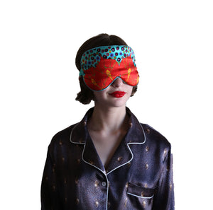 BIND ME NOT  Resting Comfort Silk Mask (Turquoise)