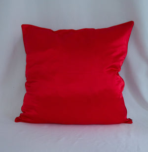 KISS ME LIPS Silk Pillowcase Accent Decorative Throw Pillow/Cushion