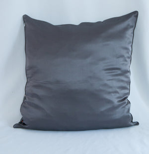 BARE BONES Silk Pillowcase Accent Decorative Throw Pillow/Cushion