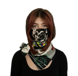"Hush" Swans Fairytale Theme Fashion Silk Face Mask